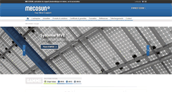 Desktop Screenshot of mecosun.fr